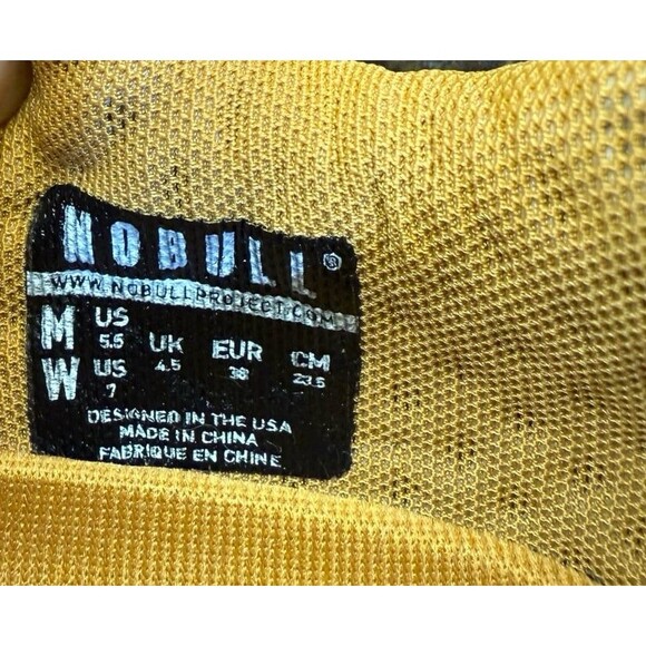 Nobull Womens Impact Yellow Gum Training Comfort  Sneakers Shoes 7 Women’s NEW - Picture 8 of 10